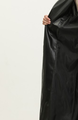 Large Size Leather Cap Black K291 775