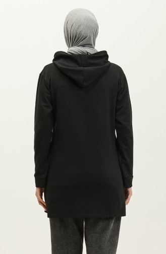 Kapuzenpullover 23130-01 Schwarz 23130-01