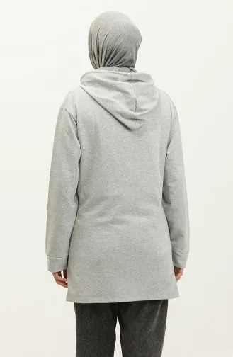 Sweat A Capuche 23130-02 Gris 23130-02