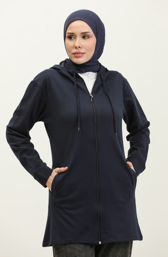 Kapuzenpullover 23130-03 Marineblau 23130-03