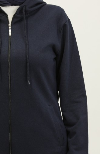 Hooded Sweatshirt 23130-03 Navy Blue 23130-03