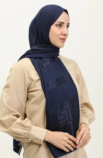شال شيفون 2070-05 كحلي 2070-05