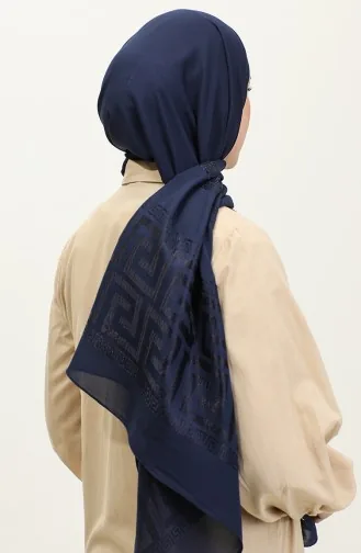 شال شيفون 2070-05 كحلي 2070-05