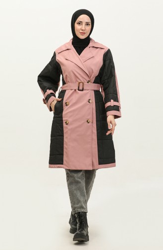 Gesteppter Trenchcoat Rosa K276 670