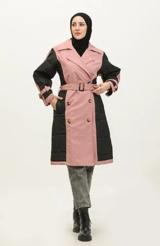 Gesteppter Trenchcoat Rosa K276 670