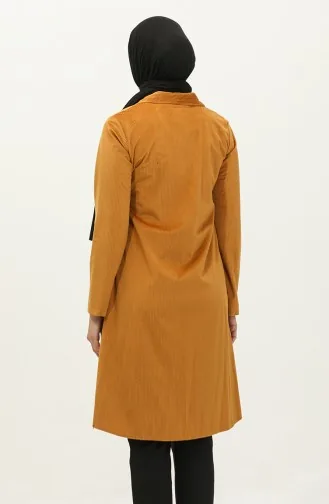 Corduroy Tunic Mustard T1397 719