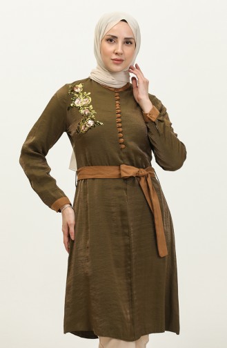 Tunika Mit Pailletten Grün T1034 729