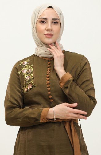 Tunika Mit Pailletten Grün T1034 729