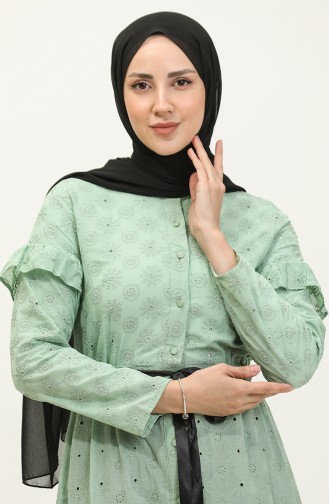 Tuniek Met Elastische Taille Groen T1532 782