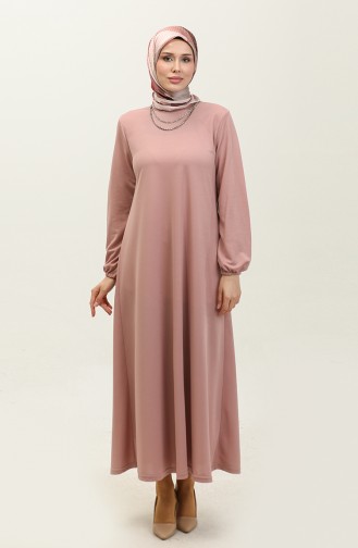 Dusty Rose İslamitische Jurk 0650-05