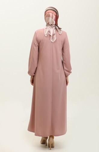 Dusty Rose İslamitische Jurk 0650-05