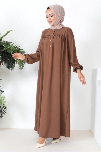 0297Sgs Robe Aerobin Robe Marron 9222