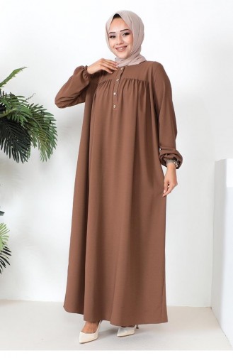 0297Sgs Robe Aerobin Robe Marron 9222