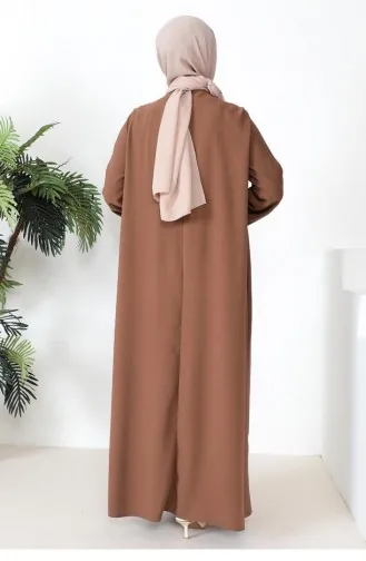 0297Sgs Robe Aerobin Robe Marron 9222