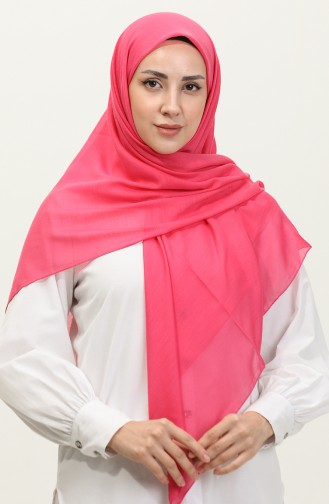 Plain Large Size Scarf BVL-A09 Fuchsia 09