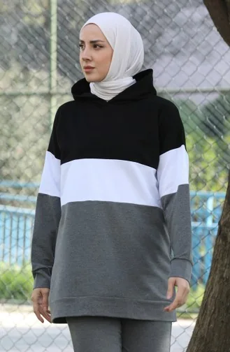 Survêtement Double 24001-03 Noir Anthracite 24001-03