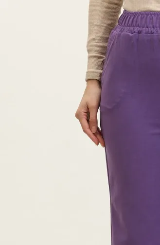 Jean Large à Taille Elastique 5501-04 Lilas 5501-04