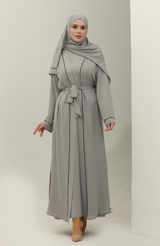 Oyya Inner And Outer Triple Suit With Shawl Gift 248504-01 Gray 248504-01