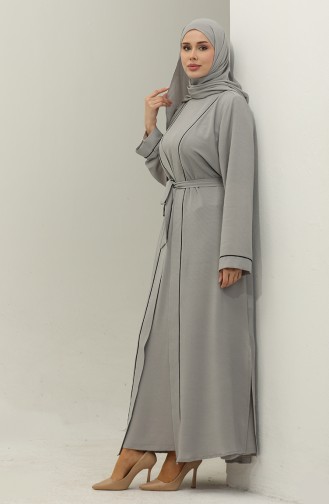 Oyya Inner And Outer Triple Suit With Shawl Gift 248504-01 Gray 248504-01