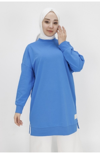 Score 2 Thread Stoff Basic Tunika Sweatshirt 30644-05 Indigo 30644-05