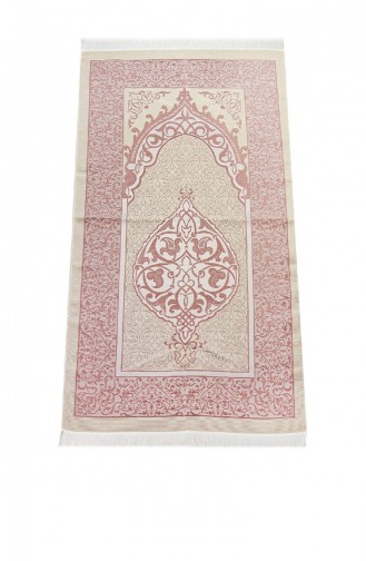 Luxury Light Color Ottoman Taffeta Prayer Rug 0210 Red Color İhvn0000000350877 12581
