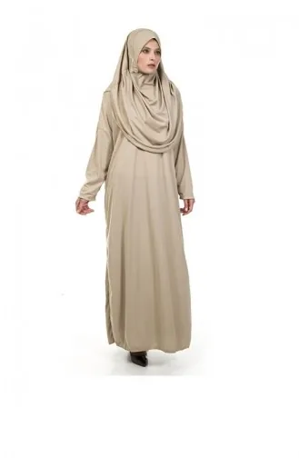 Praktische Eendelige Gebedsjurk Met Hoofddoek En Gebedskleed Roze 05 15 4806 22459