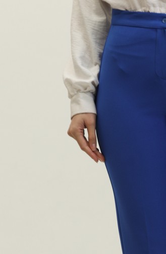 Straight Leg Trousers 1148-02 Saxe 1148-02