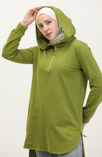 Hooded Sweatshirt 1990-06 Oil Green 1990-06
