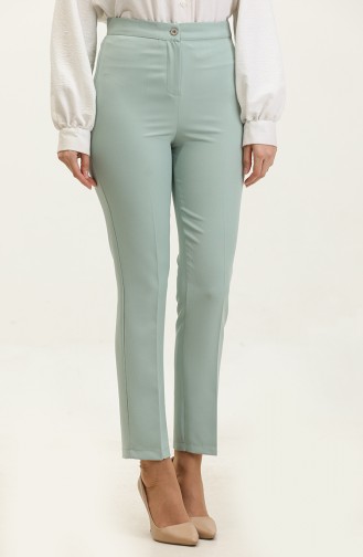 Straight Leg Trousers 1148-03 Green 1148-03