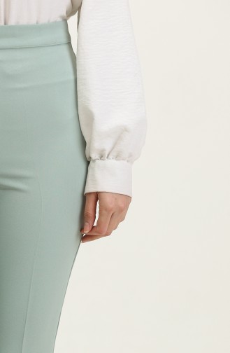 Straight Leg Trousers 1148-03 Green 1148-03