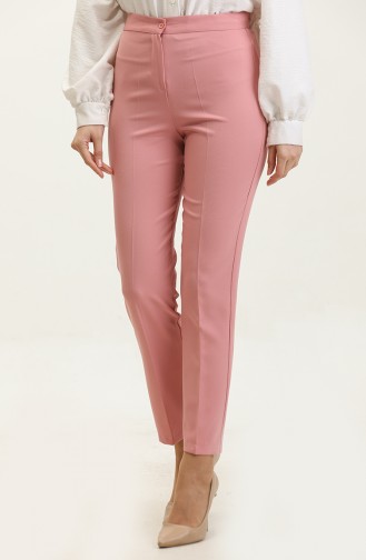 Broek Met Rechte Pijpen 1148-04 Dusty Rose 1148-04