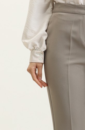 Straight Leg Trousers 1148-05 Gray 1148-05