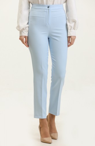 Straight Leg Trousers 1148-06 Ice Blue 1148-06