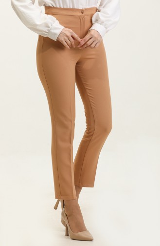 Straight Leg Trousers 1148-10 Camel 1148-10