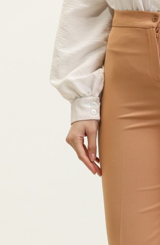 Straight Leg Trousers 1148-10 Camel 1148-10