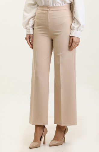 Wide Leg Trousers 1149-05 Beige 1149-05