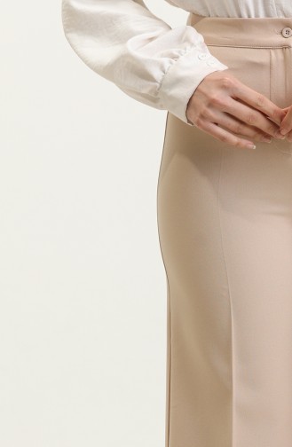 Wide Leg Trousers 1149-05 Beige 1149-05