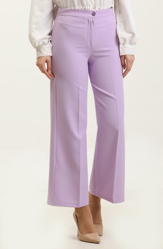 Wide Leg Trousers 1149-06 Lilac 1149-06