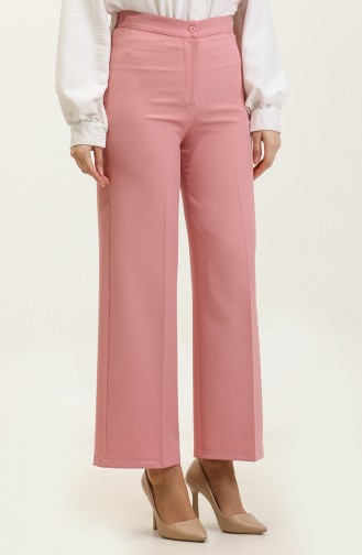 Wide Leg Trousers 1149-07 Dried Rose 1149-07