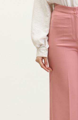 Wide Leg Trousers 1149-07 Dried Rose 1149-07