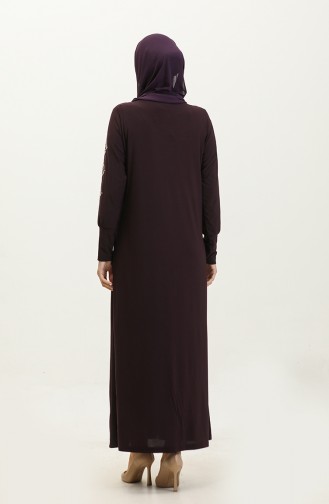 Robe Pierre De Sable Dilruba 0349-02 Pourpre 0349-02