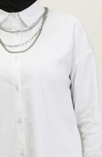 Buttoned Shirt 4300-01 white 4300-01