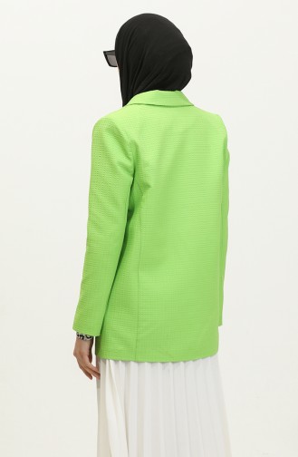 Seersucker Jacket Green C1018 958