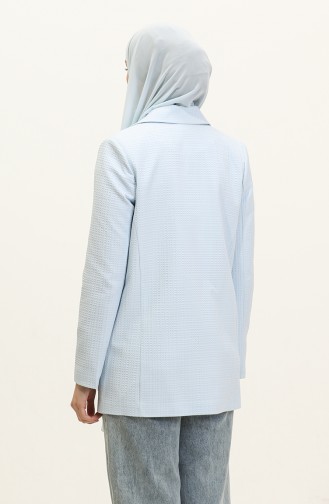 Seersucker Jacket Baby Blue C1018 960