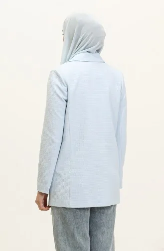 Veste Seersucker Bleu Bébé C1018 960
