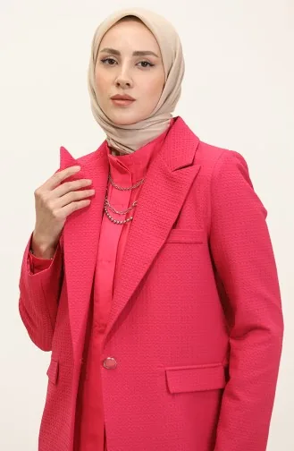 Veste Seersucker Fuchsia C1018 961