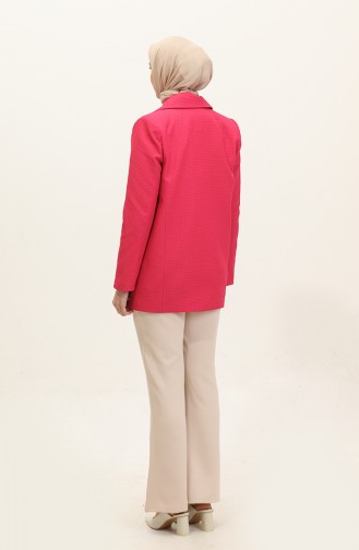 Seersucker Jacket Fuchsia C1018 961