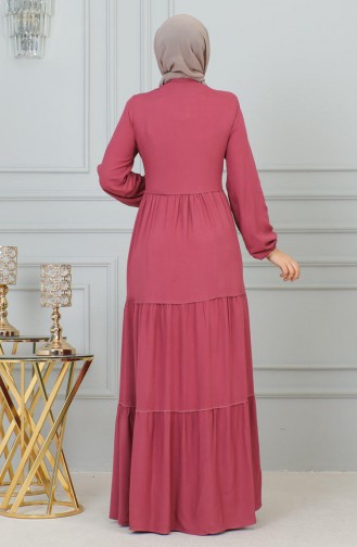 0229Sgs Kleid Mit Quasten-Detail Dusty Rose 6262