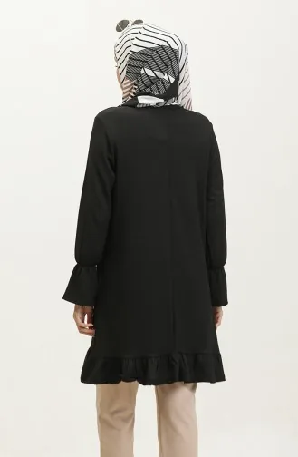 نونيك سادة للمحجبات  0404DA-07 أسود 0404DA-07