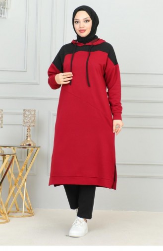 بدلة رياضية تحتوي على 2078 ملغ من Garnish Claret Red 16903